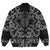 Viking Bomber Jacket God Odin Two Ravens with Bandana Paisley Style RLT12 - Wonder Print Shop