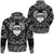 Viking Hoodie God Odin With Two Ravens with Bandana Paisley Style RLT12 - Wonder Print Shop