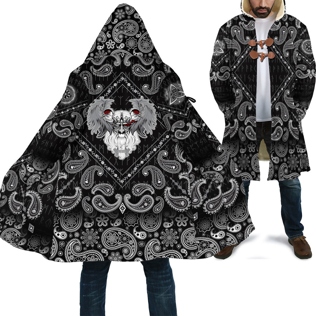 viking-cloak-god-odin-with-two-ravens-with-bandana-paisley-style