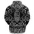 Viking Hoodie God Tor Face with Bandana Paisley Style RLT12 - Wonder Print Shop