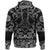 Viking Hoodie Graphic Linear Triangle Valknut with Bandana Paisley Style RLT12 - Wonder Print Shop