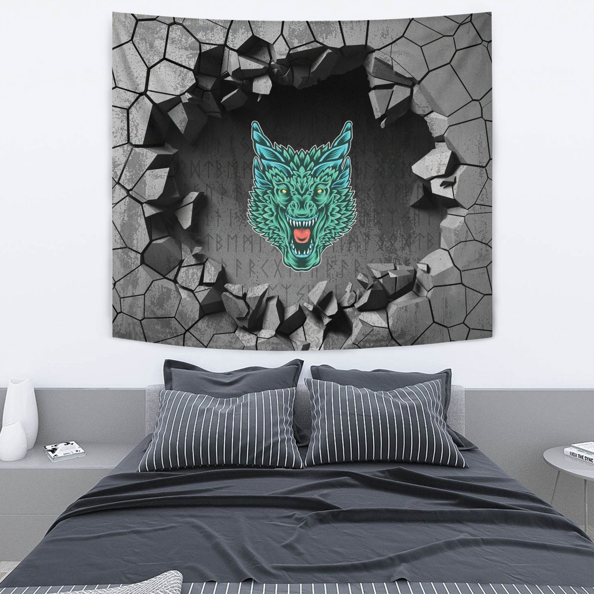 viking-tapestry-gorillhead-with-helmet-and-axe-tapestry