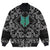 Viking Bomber Jacket Great Dragon Head With Horns with Bandana Paisley Style RLT12 - Wonder Print Shop