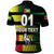 Custom Guyana Cricket Harpy Eagles Polo Shirt Original Style Black LT8 - Wonder Print Shop