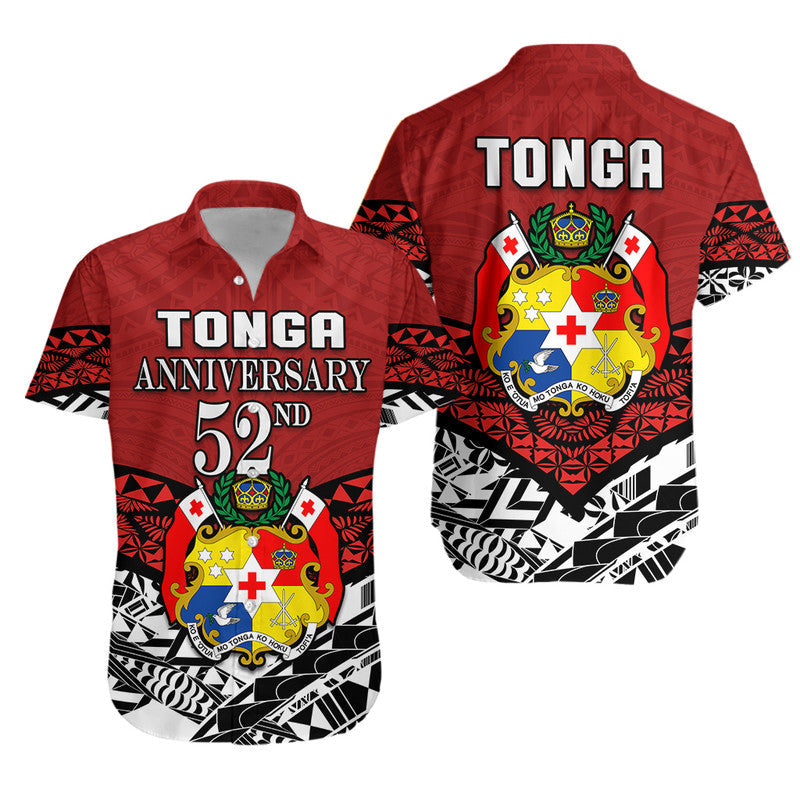 Tonga Hawaiian Shirt Independence Anniversary Special Version 2022 - Wonder Print Shop