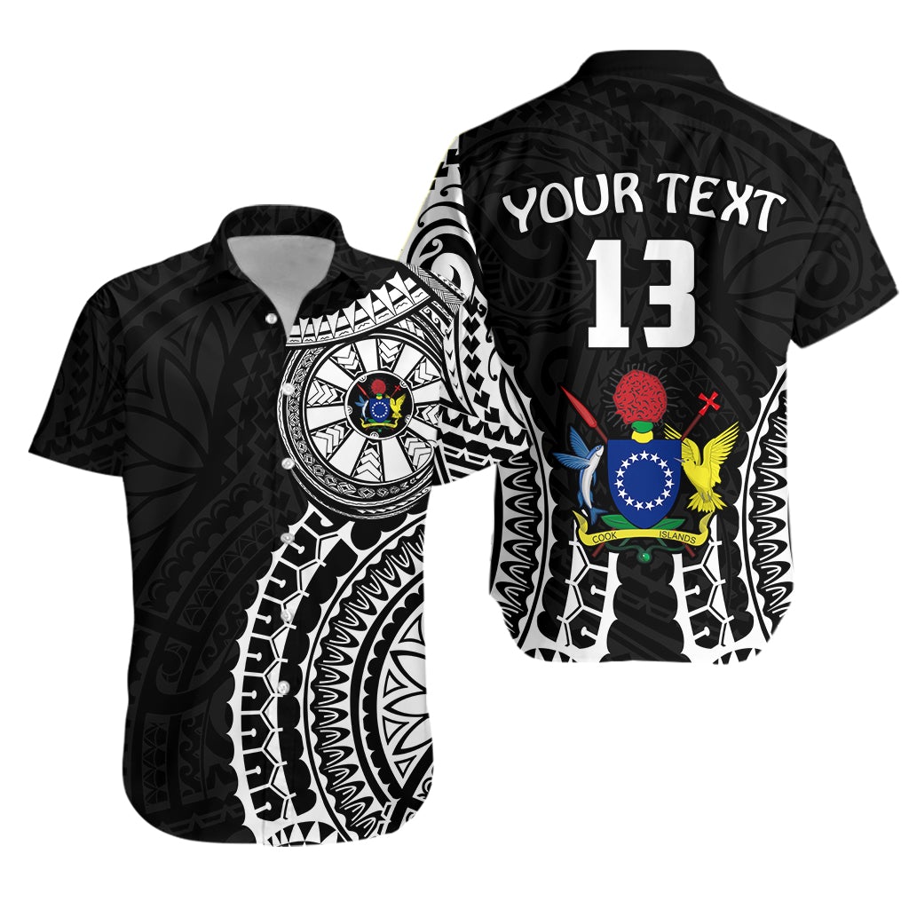 (Custom Text and Number) Cook Islands Hawaiian Shirt Polynesian Cultural The Best For You LT13 - Wonder Print Shop