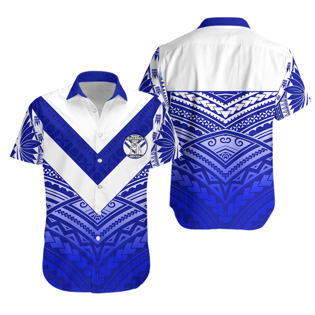 Makoi Bulldogs Hawaiian Shirt Forever Fiji Rugby - Version Fresh 03 LT13 - Wonder Print Shop