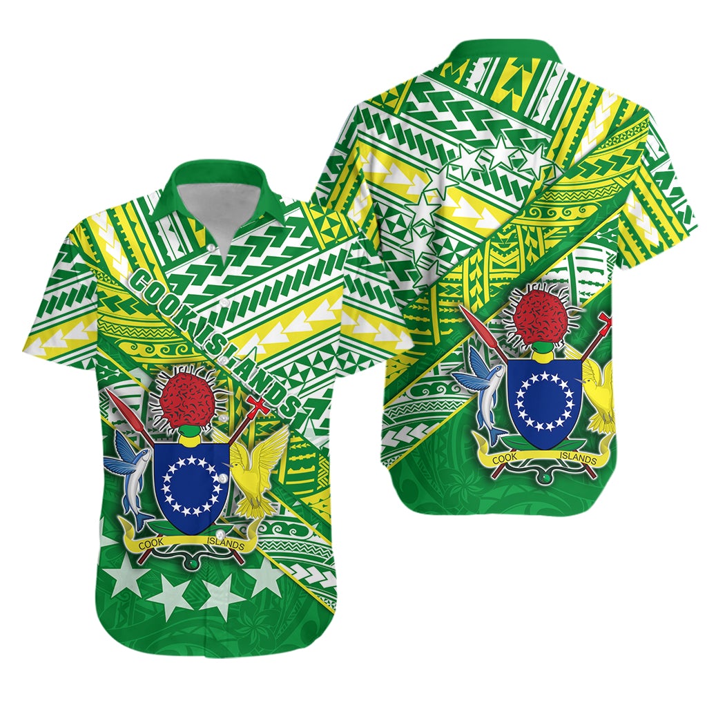 Cook Islands Rugby Hawaiian Shirt New Breathable LT13 - Wonder Print Shop