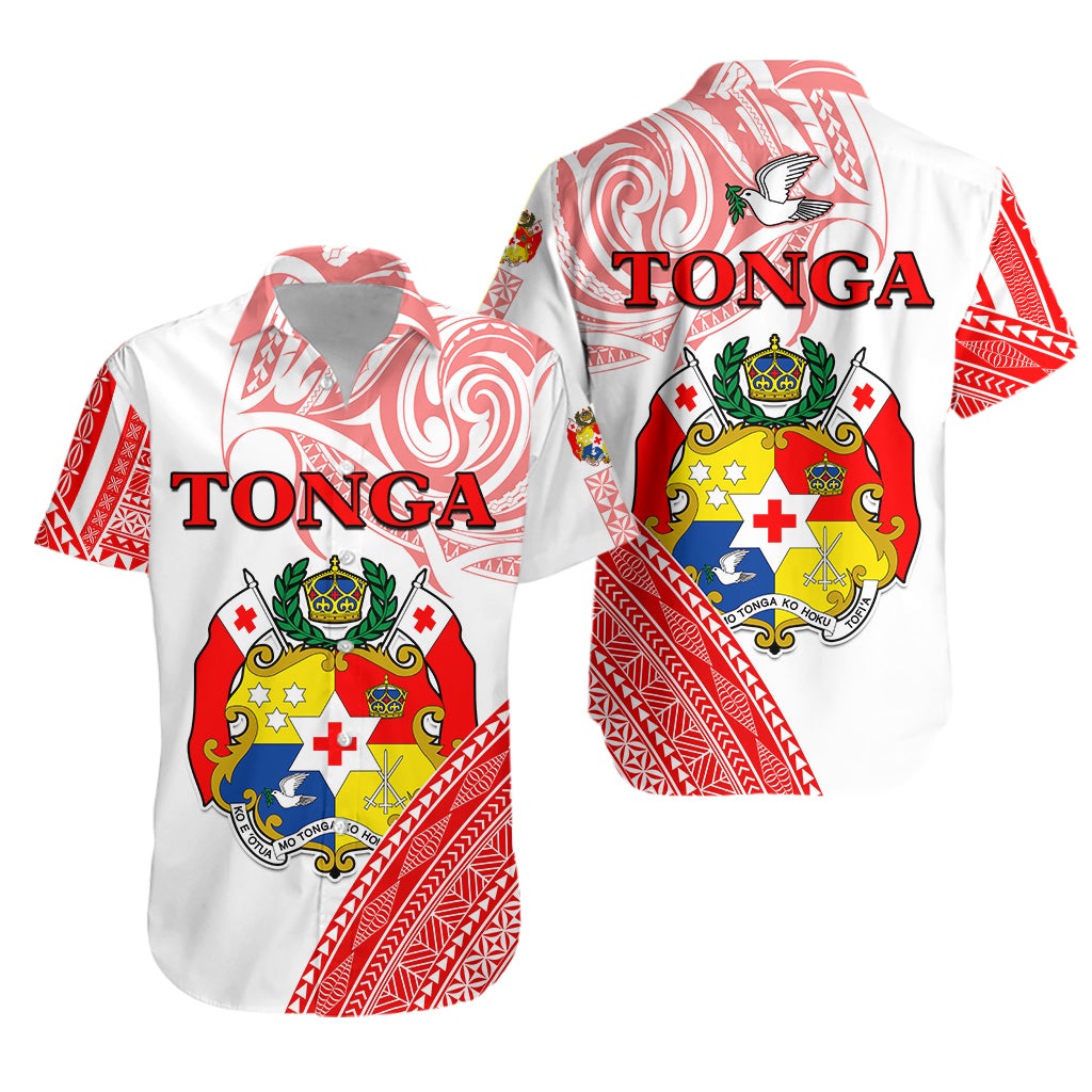 Tonga Hawaiian Shirt Tongan Pattern Blithesome LT13 - Wonder Print Shop