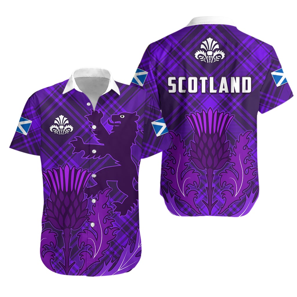 Scotland Hawaiian Shirt Thistle Scottish Be Unique LT13 - Wonder Print Shop