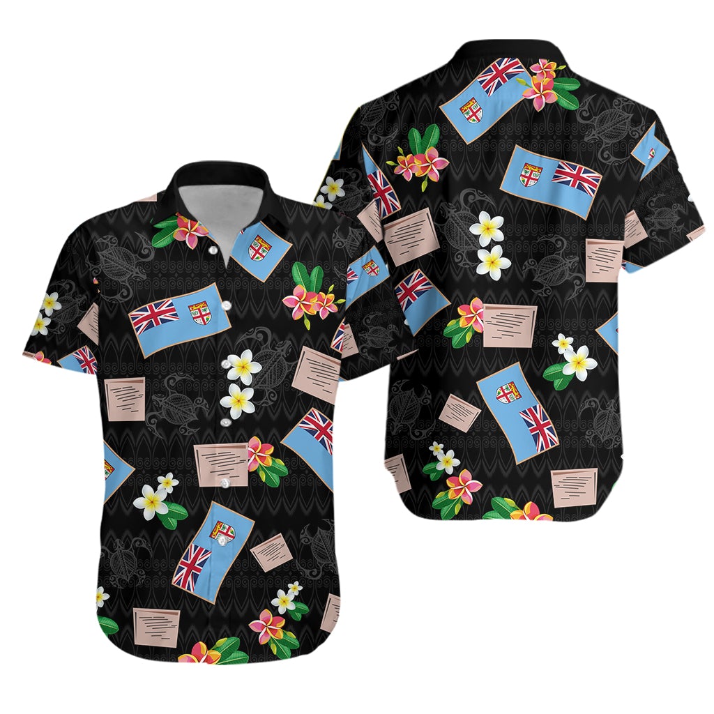 (CUSTOM) Fiji Polynesian Hawaiian Shirt Mix Speical Pattern LT13 - Wonder Print Shop