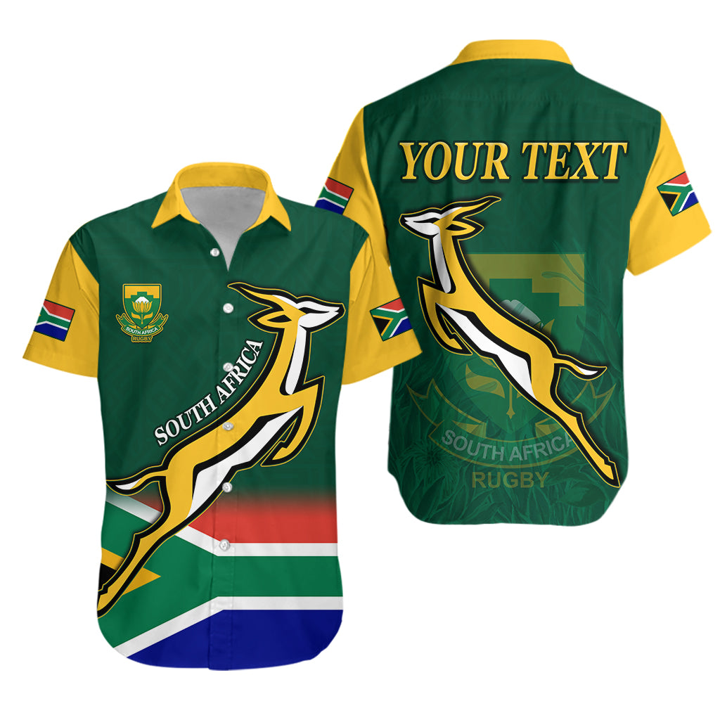 (Custom Personalised) South Africa Rugby Hawaiian Shirt Springboks Champion Bokke African Pattern Go Bokke LT13 - Wonder Print Shop