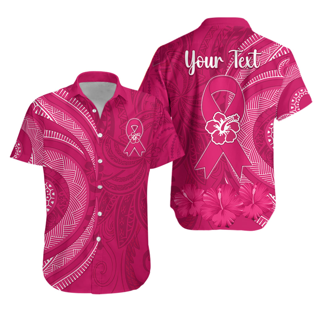 custom-personalised-breast-cancer-awareness-hawaiian-shirt-hibiscus-polynesian-no-one-fights-alone