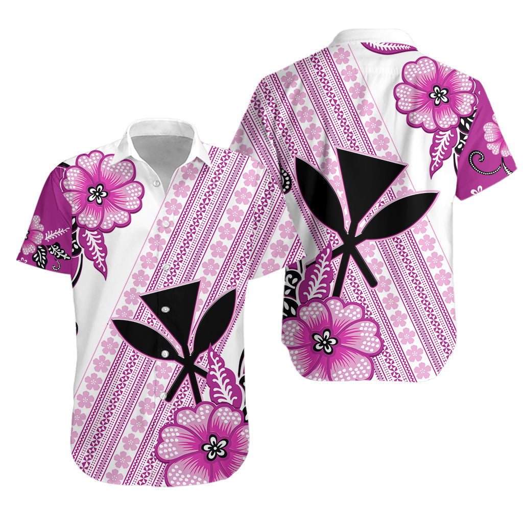 hawaii-hawaiian-shirt-kakau-tribal-pink-batik-floral-ver02