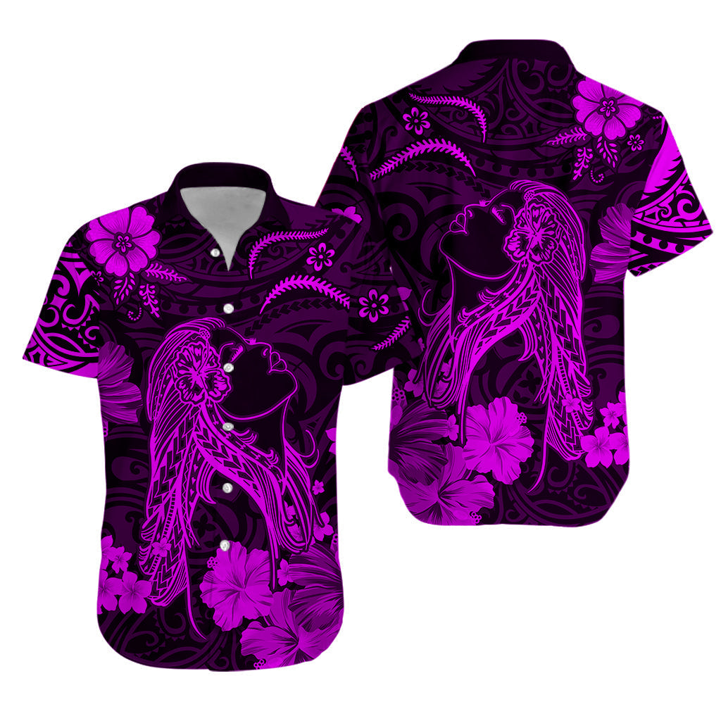 hawaii-hawaiian-shirt-polynesia-purple-beautiful-hula-girl