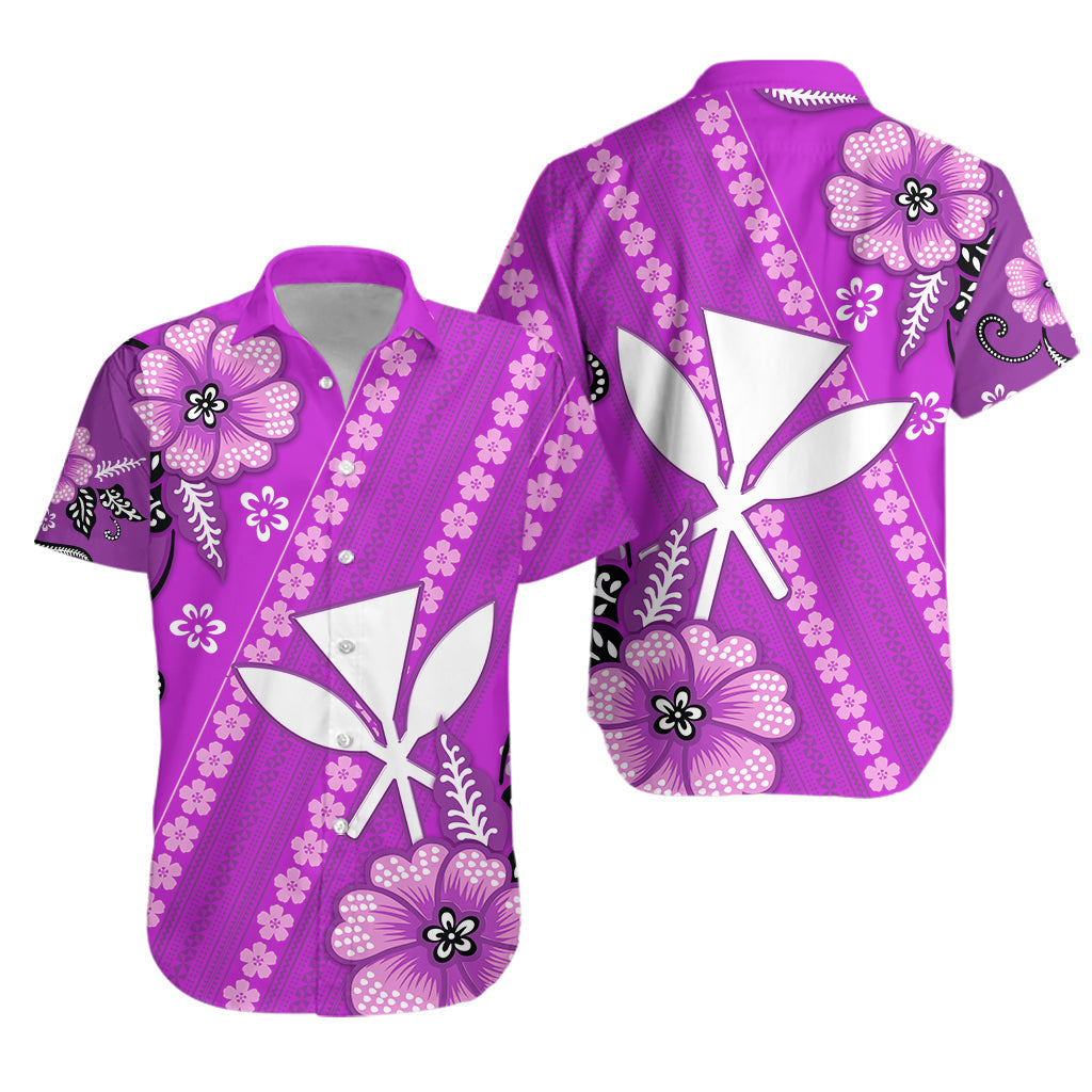 hawaii-hawaiian-shirt-kakau-tribal-purple-batik-floral-ver01