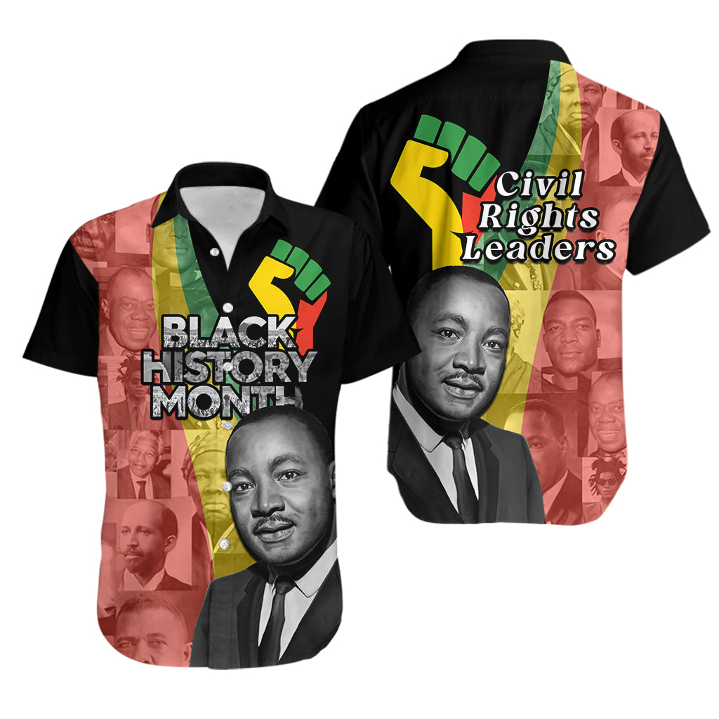 Civil Rights Leaders Hawaiian Shirt African American Black History Month - Wonder Print Shop