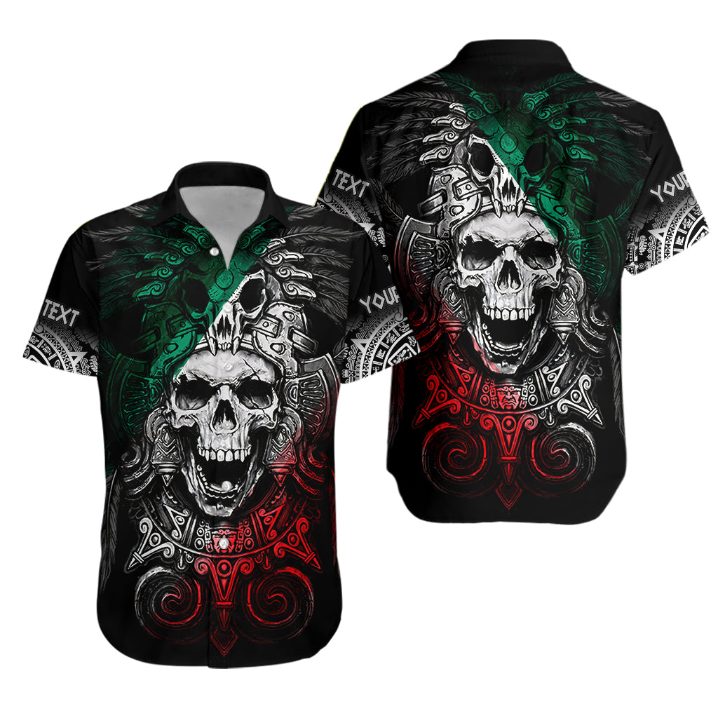 custom-personalised-mexico-hawaiian-shirt-skull-eagle-aztec-lt13