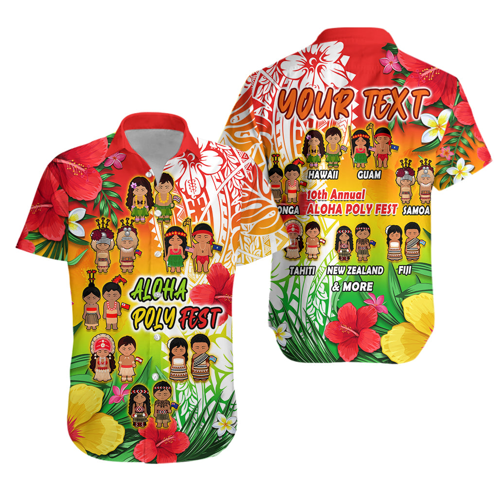 custom-personalised-aloha-poly-fest-hawaiian-shirt-polynesian-pattern-with-tropical-flowers