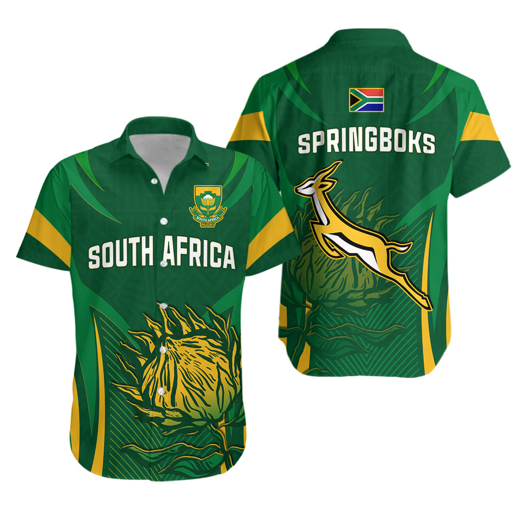 South Africa Rugby Hawaiian Shirt Springboks Champion LT13 - Wonder Print Shop