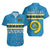 Personalised Sanma Province Matching Hawaiian Shirt And Dress Vanuatu Pig Tusk Polynesian Flag Style - Wonder Print Shop