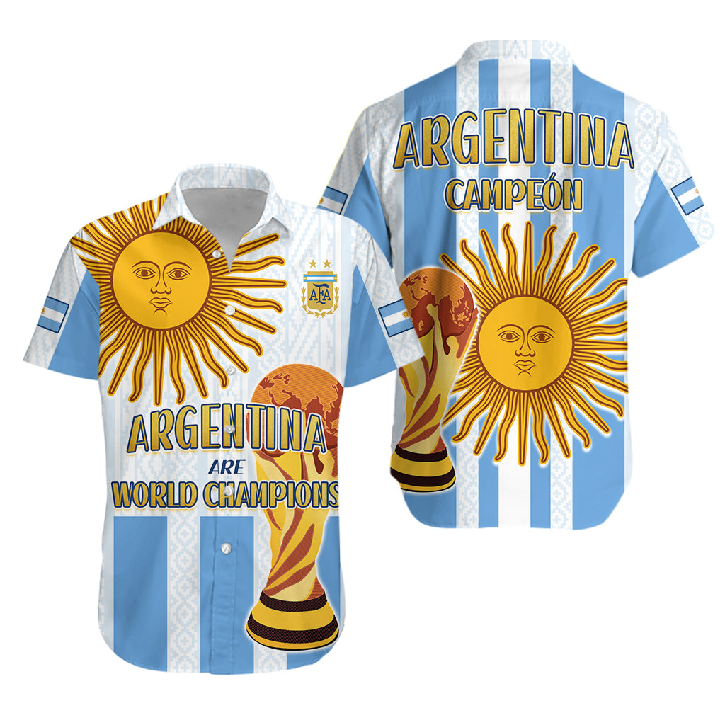 Argentina Football Hawaiian Shirt World Champions 2022 Dream Come True LT13 - Wonder Print Shop