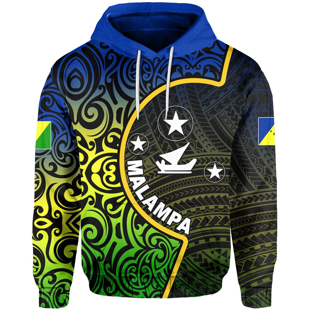 Custom Malampa Vanuatu Province Hoodie Flag Color LT6 - Wonder Print Shop