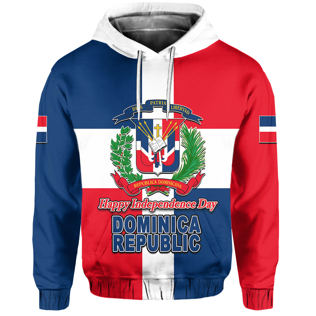 Dominican Republic Independence Day Hoodie LT6 - Wonder Print Shop