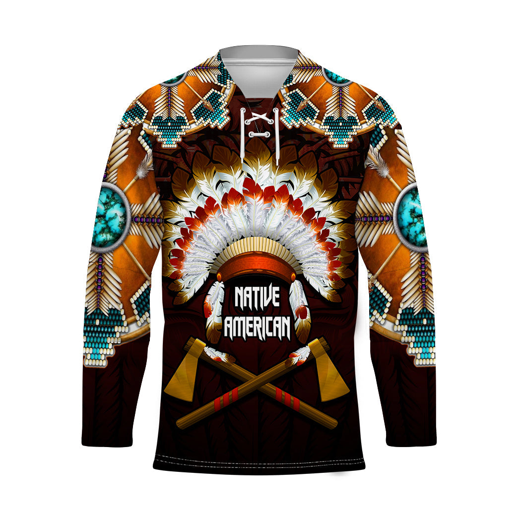 the-first-americans-hockey-jersey-indian-headdress-with-skull