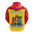 Custom Personalised Grenada Hoodie Power Grenada Mix Coat Of Arms LT13 - Wonder Print Shop