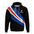 Custom Cape Verde Hoodie Flag Version Black LT13 - Wonder Print Shop