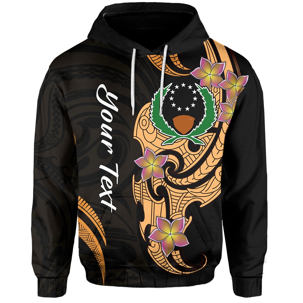 Custom Pohnpei Simple Hoodie Tropical Flowers LT13 - Wonder Print Shop