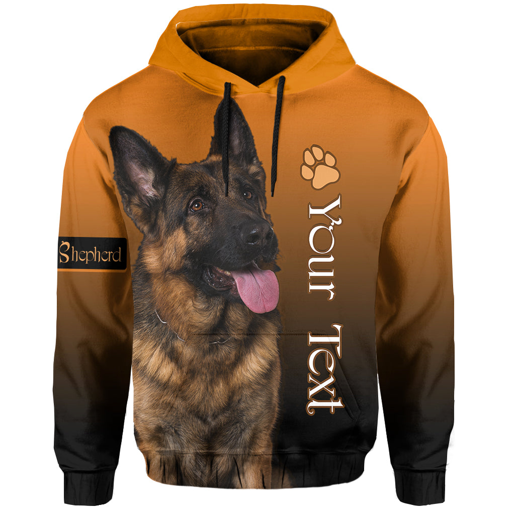 Custom German Shepherd Hoodie My Best Friend LT13 - Wonder Print Shop