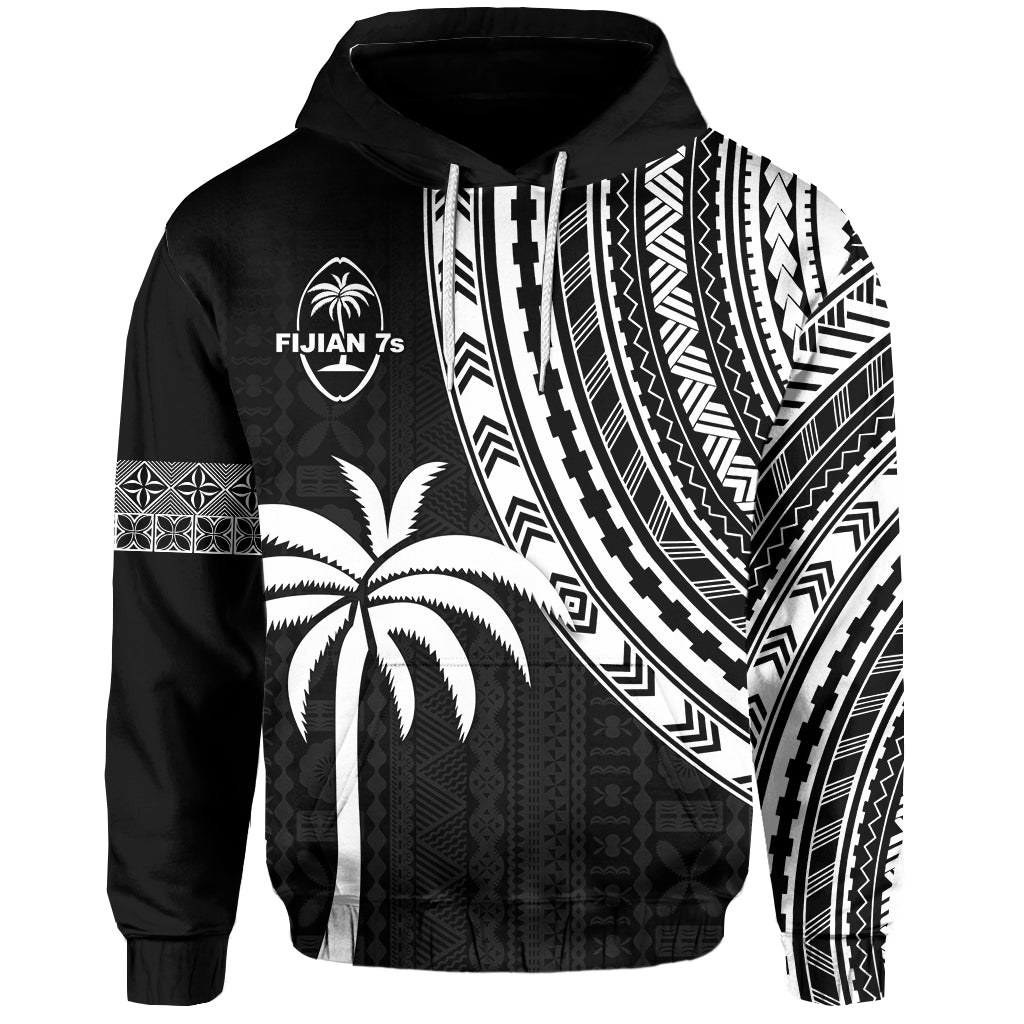 Fiji Rugby Sevens Hoodie Fijian 7s Tapa Polynesian LT13 - Wonder Print Shop