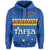 Custom Personalised Tafea Province Hoodie Vanuatu Pig Tusk Polynesian Flag Style - Wonder Print Shop