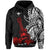 Custom Hawaii Polynesian Hoodie Red Ukulele LT13 - Wonder Print Shop