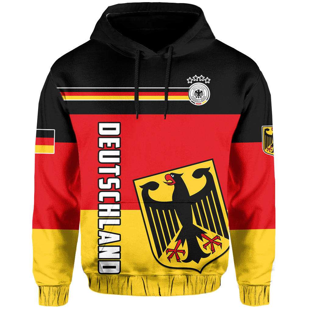 Germany Football Hoodie Deutschland Sporty Style LT13 - Wonder Print Shop