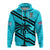 Custom Fiji Rugby Tapa Pattern Fijian 7s Cyan Hoodie - Wonder Print Shop