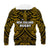 New Zealand Silver Fern Rugby Hoodie All Black Gold NZ Maori Pattern LT13 - Wonder Print Shop