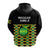 Jamaica Football Hoodie Reggae Girlz 2023 Cup Of Nations Ver.01 - Wonder Print Shop