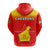 Zimbabwe Cricket Hoodie The Chevrons ODI Style - Wonder Print Shop