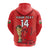 Custom Wales Football Hoodie Cymru Champions Football 2022 - Wonder Print Shop