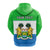 Custom Sierra Leone Hoodie Happy Independence Day - Wonder Print Shop