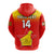 Custom Zimbabwe CrickeHoodie The Chevrons ODI Style - Wonder Print Shop