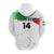 Custom Iran Football Hoodie Team Melli Football 2022 - Wonder Print Shop