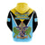 Saint Lucia Hoodie Happy 44 Years Of Independence - Wonder Print Shop