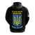 Ukraine Hoodie Ukraine Gold Trident Slava Ukraini Black - Wonder Print Shop