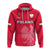 Custom Poland Football Hoodie Polska Football 2022 Red - Wonder Print Shop