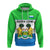 Custom Sierra Leone Hoodie Happy Independence Day - Wonder Print Shop