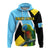 Saint Lucia Hoodie Saint Lucian Parrot Simple Style - Wonder Print Shop